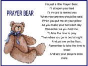 lords prayer bear